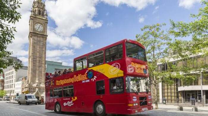 Belfast hop-on hop-off open-top double-decker sightseeing bus tour - Main Image
