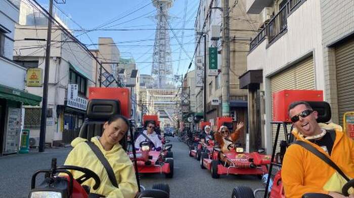 Street Kart | Osaka Street Go-Kart Experience | Passing Popular Attractions like Dotonbori and America Mura - Main Image