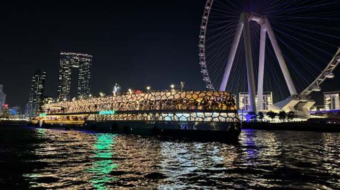 Dubai Marina Dinner Cruise Lotus Royale Mega Yacht - United Arab Emirates Transport Passes - Main Image