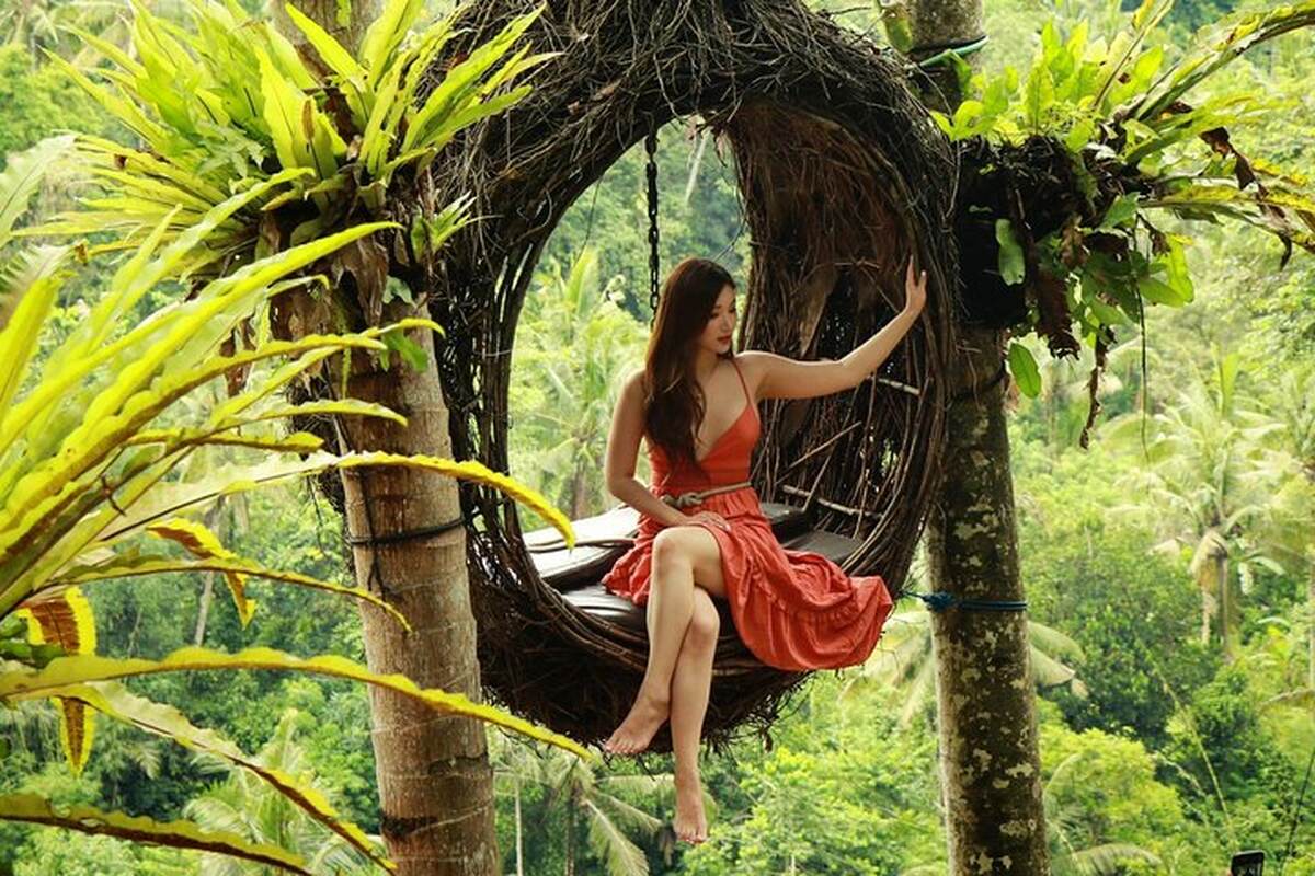 Bali: Jungle Swing Experience with Private Transfers & Valley Views - Main Image