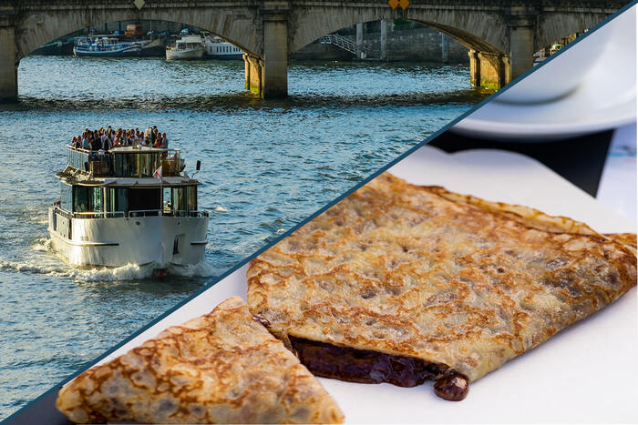 Vedettes de Paris Seine Sightseeing Cruise with Gourmet Break - Main Image