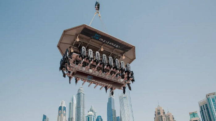 Dubai crane restaurant culinary experience - Main Image