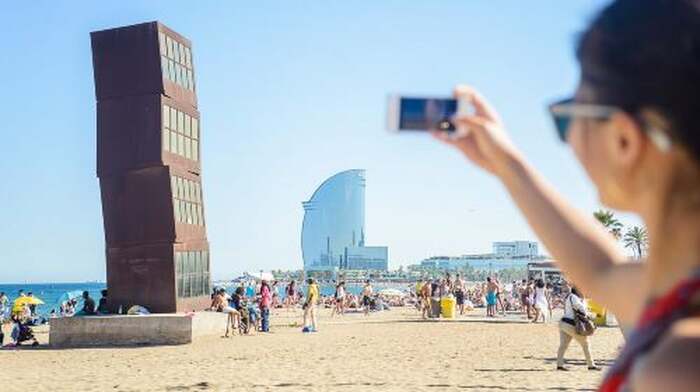 Barcelona eBike Tour with Wine and Tapas Experience Day Tours - Main Image