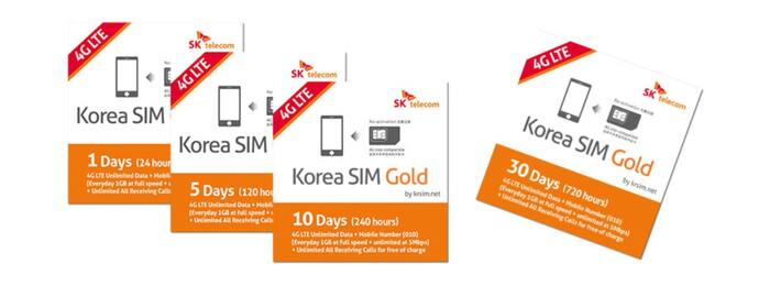 (Bulk Delivery product) SKT Unlimited Korea SIM Card - Main Image
