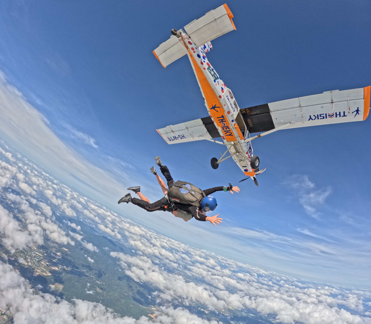 Tandem Skydiving by Thai Sky Adventures Pattaya - Main Image