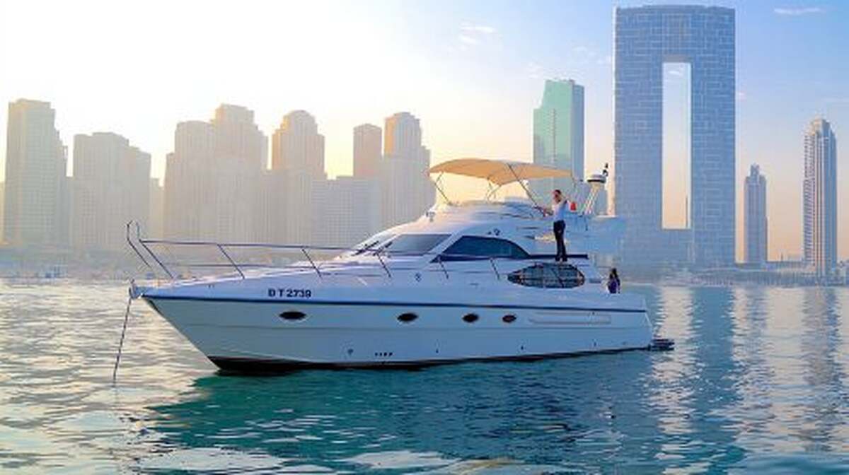 Dubai Private Luxury Cruise on a Stylish 50FT Yacht Day Tours - Main Image
