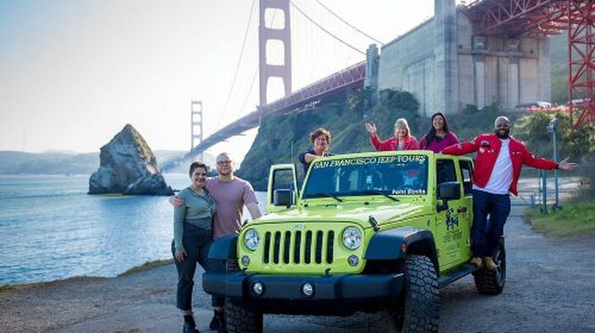 San Francisco Private Group Open Top Jeep Tour - 3 Hour Day Tours - Main Image