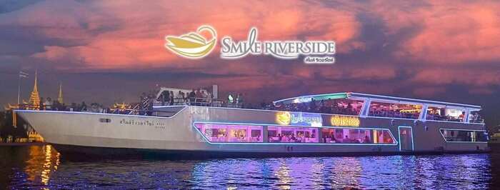 Smile Riverside Dinner Cruise in Bangkok - Main Image