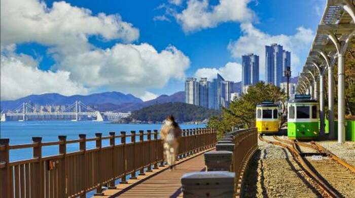 Haeundae Blueline Park Train