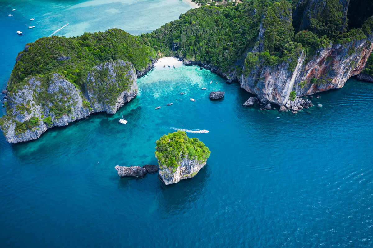 Join Tour Maithon Island, Phi Phi Island, Maya Beach and Khai Island by Speedboat or Speed Catamaran - Main Image