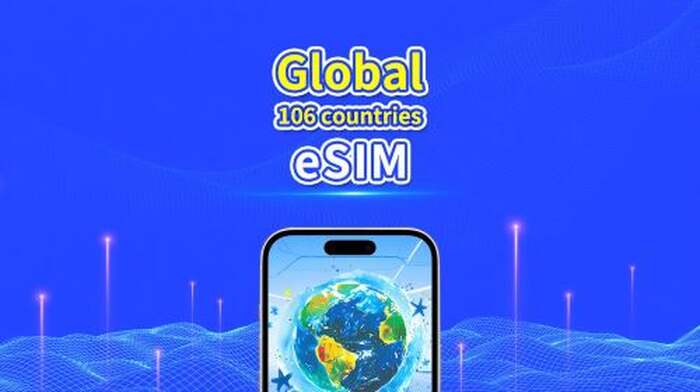 106 countries around the world eSIM | 4G/5G | high-speed network | Daily/Total Data Package | 24-Hour Billing | 1-30 days | QR code - Main Image