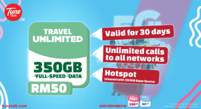 Tune Talk Traveller E-sim (For Non-Malaysian) - Main Image