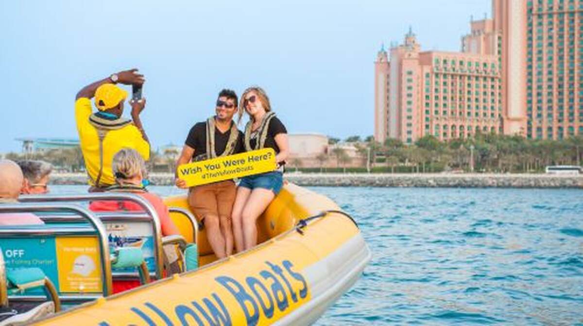 Dubai The Yellow Boats Dubai Marina 60-Minute Speedboat Sightseeing Tour - The Yellow Boats Dubai - Dubai Marina Tour (60 Minutes) - Main Image
