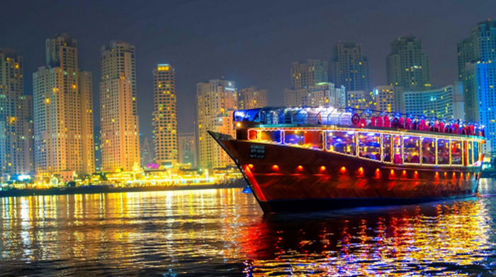 Queen of the Sea Night Cruise Experience in Dubai - Main Image