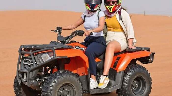 Dubai Evening Safari Explorers, Quad Bike, BBQ Dinner & Live Show Day Tours - Main Image