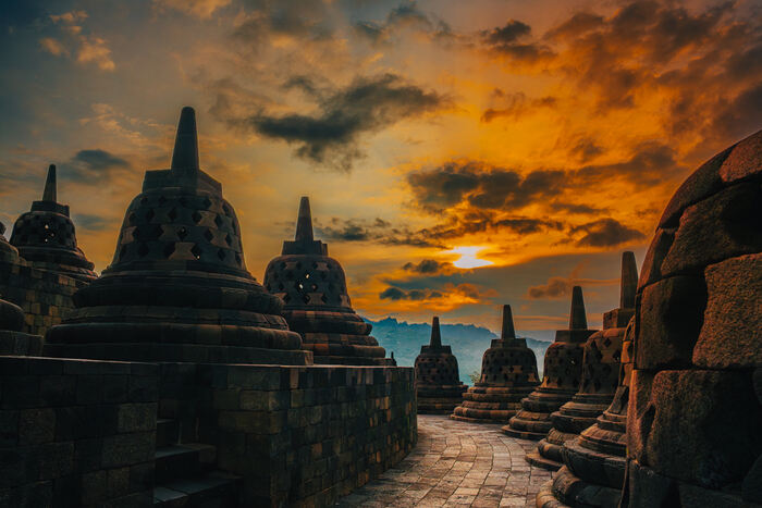 Borobudur Sunset - Main Image
