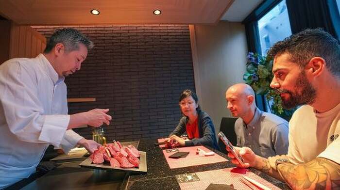 Ginza VIP A5 Rank Wagyu Tour: All-You-Can-Eat Wagyu &Sake Tasting Day Tours - Main Image