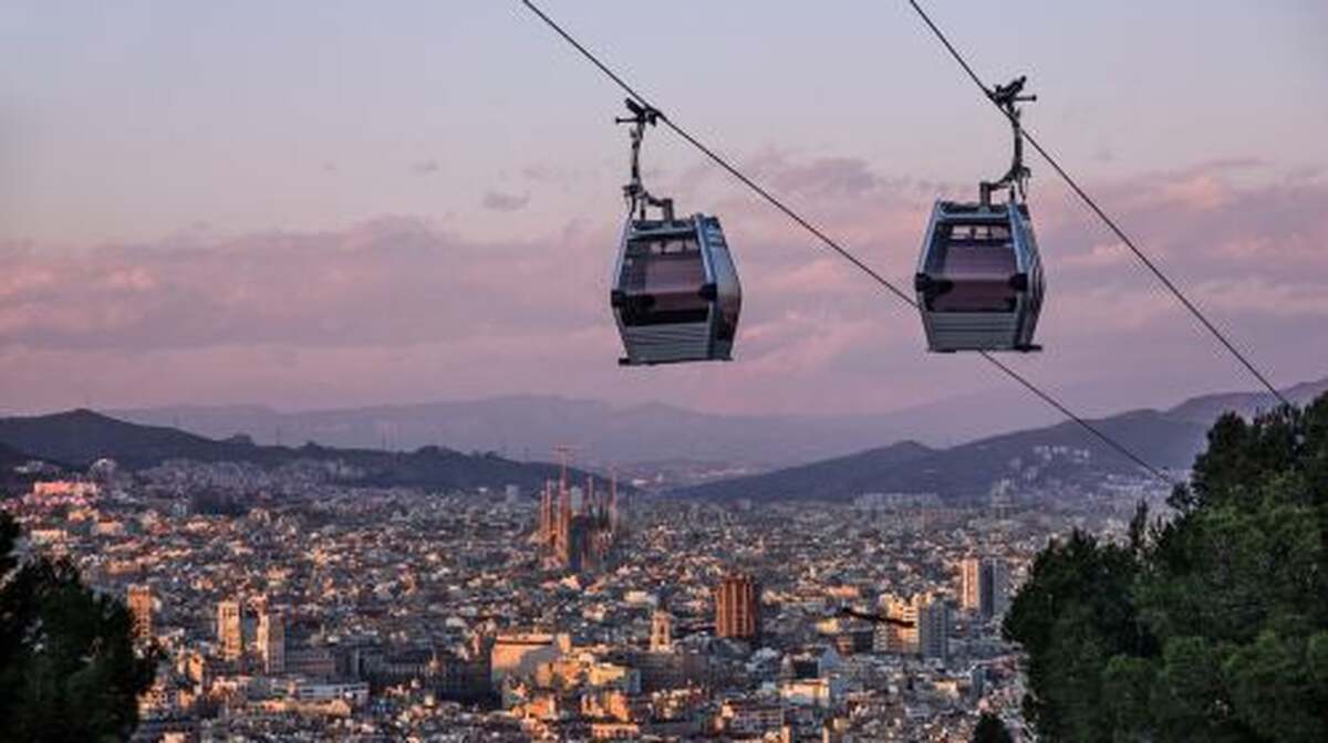Round Trip Cable Car Ticket for Montjuïc in Barcelona Transport Passes - Main Image