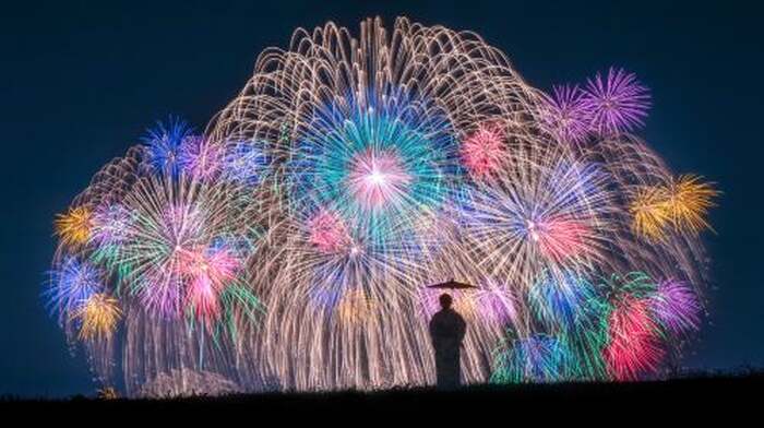 Kinugawa Fireworks and Ibaraki Flower Sea one-day tour: A Date with the Sea of Flowers and Fireworks - Main Image